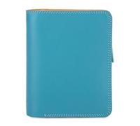 MyWalit Damengeldbörse Sardinia – Medium, Leder, 11 cm, Blau