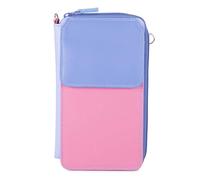 mywalit - Leder Damen Geldbörse - Zip Round Multi with Shoulder Strap - 1220-181 - Viola