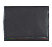 Mywalit Medium Tri-fold Wallet Geldbörse Leder 12 cm black/pace (106-4)