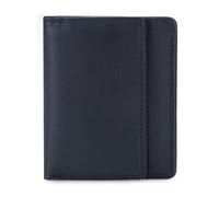 mywalit RFID-Ledergeldbörse, 10 cm, schwarz/weiß, Einheitsgröße