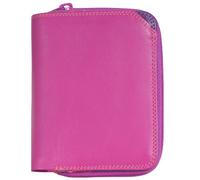 Mywalit Ladies Small Wallet w/Zip Around Purse sangria multi