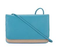 Mywalit Travel Clutch Geldbörse Leder 19 cm blau