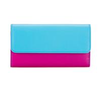 Mywalit Tri-fold Zip Wallet Geldbörse Leder 17 cm liguria (TAS004080) blau