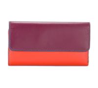 Mywalit Tri-fold Zip Wallet Geldbörse Leder 17 cm orange