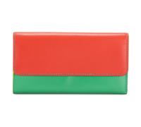Mywalit Tri-fold Zip Wallet Geldbörse Leder 17 cm orange