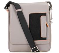 Mywalit Umhängetasche Leder 22 cm fumo (632-164) grau