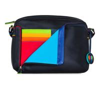 Mywalit Organiser Umhängetasche Leder 23 cm black/pace (MWT-1805-4)