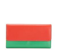 Mywalit Tri-fold Zip Wallet Geldbörse Leder 17 cm orange