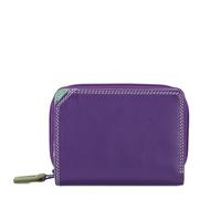 MYWALIT Unisex Adulto Small Wallet w/Zip Around Purse Accesorio de viaje-Billetera, Orchid
