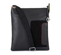 mywalit Unisex-Erwachsene Medium Cross Body Bag Stofftasche, Pace Schwarz