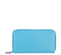 mywalit Unisex Large Double Zip Around Purse Accessory-Travel Wallet, Liguria