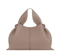 MYZCYBFC Cloud Bag Damen Lederhandtasche Knödel Clutch Bag Retro Schulter Crossbody Bag Chic Casual Handtasche (Gray,Small)