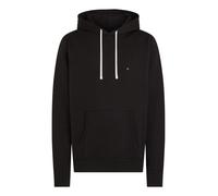 Hoodie TOMMY HILFIGER "ESSENTIAL FLEECE", Herren, Gr. L, schwarz, Sweatware, Obermaterial: 60% Baumwolle, 40% Polyester, Sweatshirts Hoodie (14681444-L) schwarz