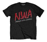 N.W.A Straight Outta Compton offiziell Männer T-Shirt Herren (XX-Large)