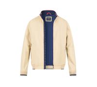 N.Z.A. Blouson Herren Stehkragen Baumwolle weiß, L