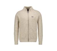 N.Z.A. Cardigan Herren Slim Fit Wolle beige, XL