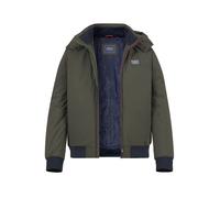 N.Z.A. Funktionsjacke Herren Stehkragen Mikrofaser grün, XXL