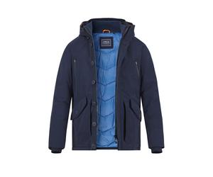 N.Z.A. Jacke Herren Stehkragen blau, M