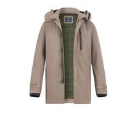 N.Z.A. Jacke Herren Umlegekragen Mikrofaser beige, XXL
