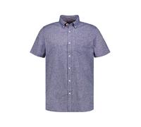 N.Z.A. Kurzarmhemd Herren Regular Fit Kurzarm blau, M