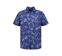 N.Z.A. Kurzarmhemd Herren Regular Fit Kurzarm blau, M