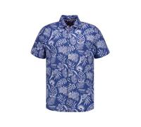 N.Z.A. Kurzarmhemd Herren Regular Fit Kurzarm Kent blau, XXL