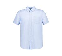 N.Z.A. Kurzarmhemd Herren Slim Fit Kurzarm blau, M