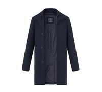 N.Z.A. Mantel Herren Wolle blau, XXL