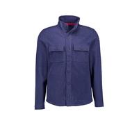 N.Z.A. Overshirt Herren Regular Fit Baumwolle blau, M