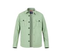 N.Z.A. Overshirt Herren Regular Fit Langarm Baumwolle grün, M