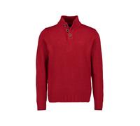 N.Z.A. Pullover Herren Slim Fit Baumwolle rot, XXL