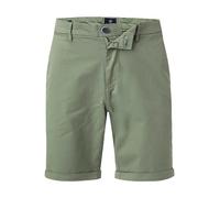 N.Z.A. Shorts Herren Regular Fit Baumwolle grün, 38