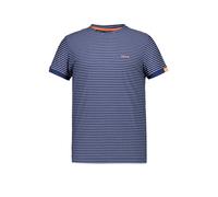 N.Z.A. T-Shirt Herren Kurzarm Rundhals Baumwoll-Jersey blau, L