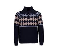 N.Z.A. Troyer Herren Slim Fit Baumwolle blau Norweger, XXL