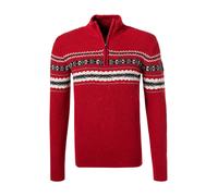 N.Z.A. Troyer Herren Slim Fit Wolle rot Norweger, XL