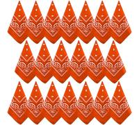 NACHLYNN 10 Stück Bandana Damen Herren,Bandana kopftuch Herren Paisley Muster Headwear Haar Schal Ansatz Handgelenk Kopf Biker kopftücher für damen