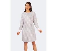 hajo - Damen Nachthemd 100cm, Premium Cotton, Azalee, 48/50