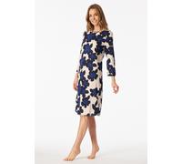 Nachthemd 3/4-Arm Blumenprint multicolor - Comfort Nightwear 36