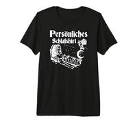 Nachthemd Damen Pyjama Herren Schlafshirt Okkult Gothic Premium T-Shirt