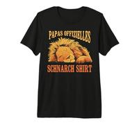 Nachthemd Herren Papa Pyjama Offizielles Schlaf Premium T-Shirt