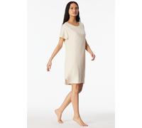 Nachthemd kurzarm Interlock kurz pearl - Modern Allure 44