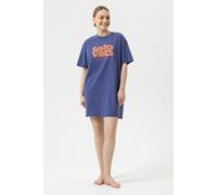 Nachthemd kurzarm Serie Solid Love Astral Night blau XXL