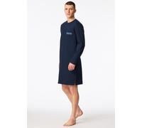 Nachthemd langarm blau - Comfort Nightwear 50