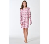 Nachthemd langarm Herzen zartrosa - Teens Nightwear 176