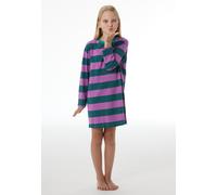Nachthemd langarm Ringel beere - Nightwear 152