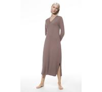 Nachthemd langarm Serie Pure Chic Milk`n Coffee braun XXL
