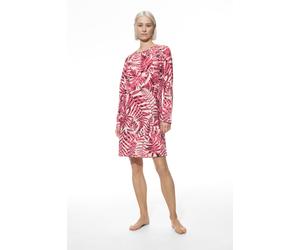 Nachthemd langarm SERIE TROPIC LEAVES French Fuchsia pink 46