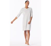 Schiesser Damen-Nachthemd Casual Essentials Single-Jersey silbergrau-mel Größe 40