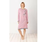 hajo Nachthemd mit Bündchen, 105 cm, Klima-Komfort