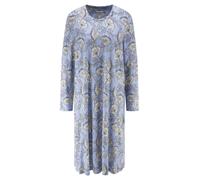 Nachthemd Rundhals-Ausschnitt Ringella blau 42